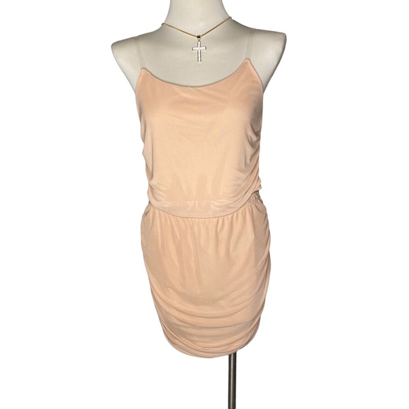 Orange Cream Mesh Skirt Set Women’s Large - Picture 2 of 8